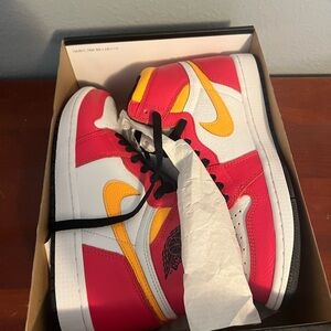 Nike Air Jordan 1 High OG Retro Black and Red Box